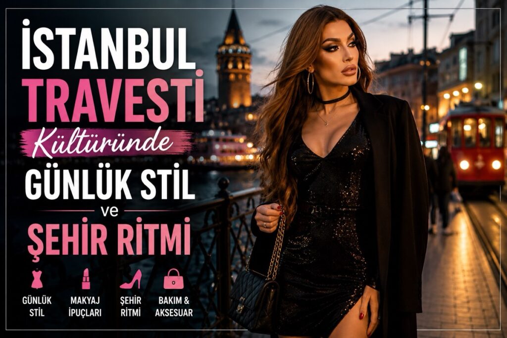 İstanbul Travesti Stilinde Günlük Yaşam